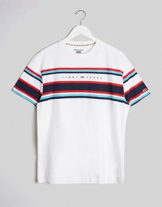 Белая футболка с логотипом Tommy Jeans-Белый