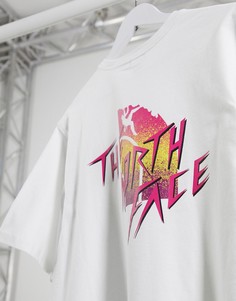 Белая футболка The North Face-Белый