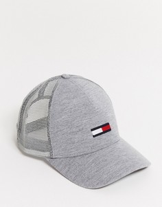 Серая кепка с флагом Tommy Jeans-Серый