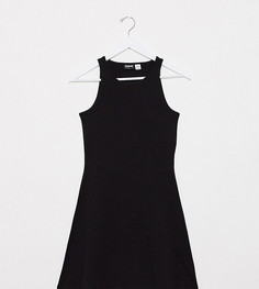 Черное свободное платье Noisy May Petite-Черный