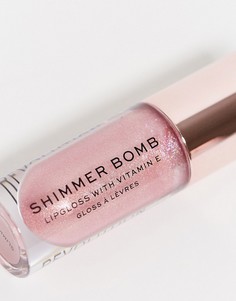 Блеск для губ Revolution Shimmer Bomb - Glimmer-Розовый
