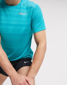 Синяя футболка Nike Running Miler-Синий