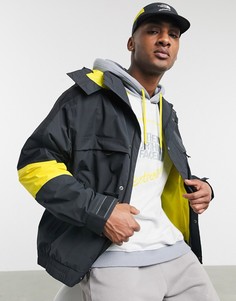 Серо-желтая куртка The North Face 92-Серый