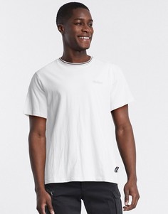 Белая футболка с маленьким логотипом Kickers-Белый