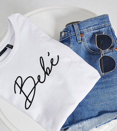 Футболка с принтом "Bebe" ASOS DESIGN Maternity-Мульти