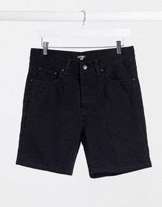 Черные джинсовые шорты Carhartt WIP-Черный