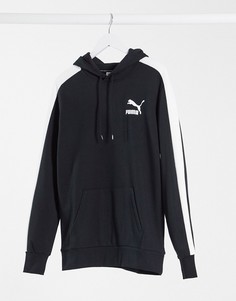 Черный худи Puma Iconic T7