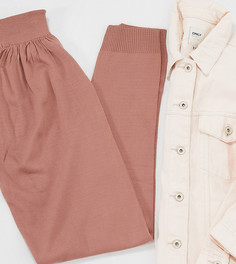 Розовые джоггеры в рубчик Fashionkilla Plus-Розовый