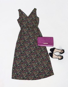 Платье макси с цветочным принтом JDY-Мульти