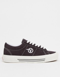 Шоколадно-коричневые кеды Vans Sid DX OG-Мульти