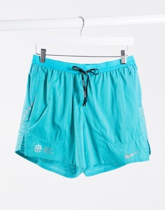 Синие шорты длиной 5 дюймов Nike Running Flex Stride-Синий
