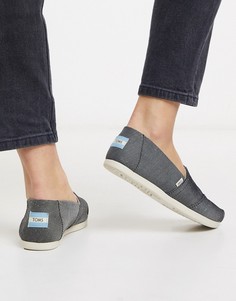 Черные эспадрильи TOMS-Черный