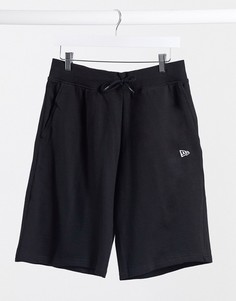 Черные шорты New Era Essentials-Черный