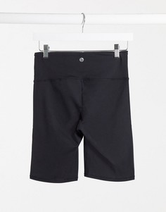 Черные шорты средней длины с завышенной талией Cotton On-Черный Cotton:On