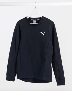 Черный свитшот Puma Evostripe