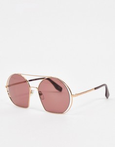 Солнцезащитные очки с планкой на переносице Marc Jacobs 325/S-Фиолетовый