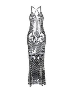 Длинное платье Paco Rabanne