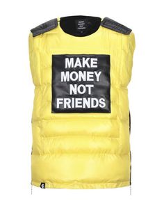 Пуховик с синт. наполнителем Make Money NOT Friends