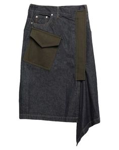 Джинсовая юбка Sacai