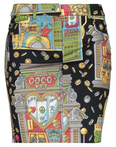 Юбка до колена Moschino