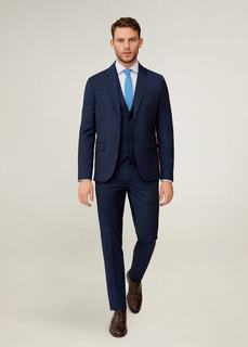 Костюмный пиджак super slim-fit в клетку - Paulo Mango