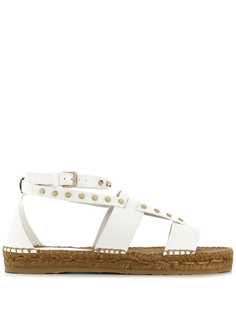 Jimmy Choo Denise studded raffia sandals