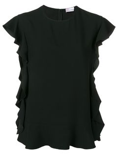 RedValentino топ с оборками
