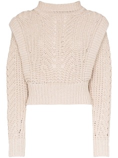 Isabel Marant свитер Prune в технике кроше