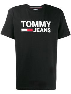 Tommy Jeans футболка с вышитым логотипом