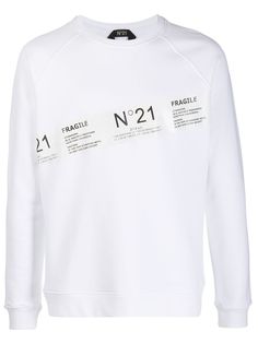 Nº21 толстовка с логотипом
