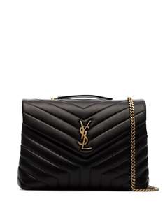 Saint Laurent сумка на плечо Loulou среднего размера