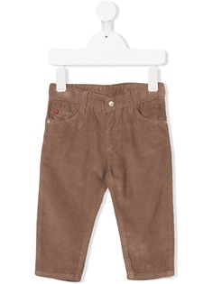 Knot five pockets corduroy trousers