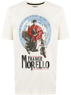 Frankie Morello футболка с графичным принтом