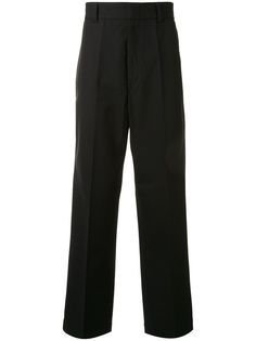 Jil Sander длинные брюки широкого кроя