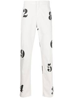 Dondup брюки с принтом