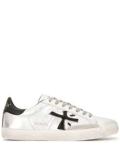 Premiata кроссовки Stevend 4713 с эффектом металлик