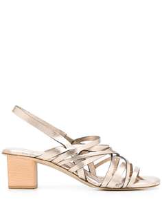 Del Carlo босоножки на блочном каблуке с ремешками