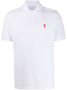 AMI рубашка-поло с логотипом