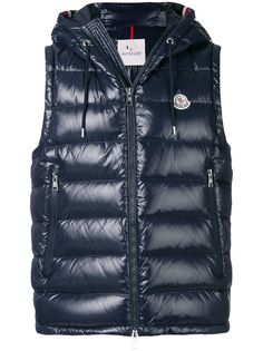 Moncler классический пуховый жилет