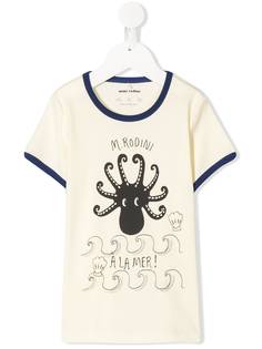 Mini Rodini футболка Octopus с принтом