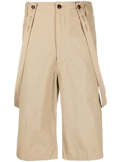 visvim шорты Jumbo Pastoral с подтяжками