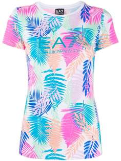 Ea7 Emporio Armani футболка с короткими рукавами и принтом