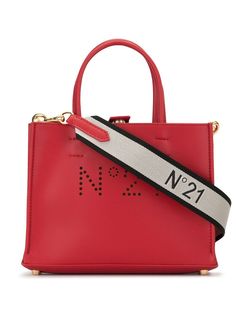Nº21 сумка-тоут с перфорированным логотипом
