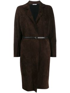Salvatore Santoro однобортное пальто с поясом