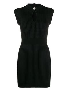 Balmain приталенное трикотажное платье