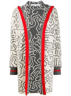 JC de Castelbajac Pre-Owned кардиган 2000-х годов из коллаборации с Keith Haring