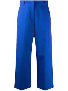 Max Mara укороченные брюки со складками