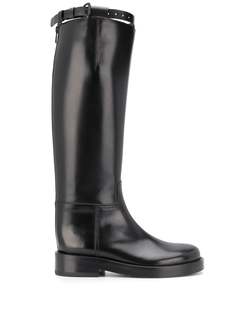 Ann Demeulemeester сапоги на низком каблуке