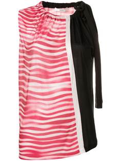 Prada Pre-Owned топ в полоску 2000-х годов