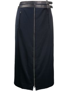 Christian Dior юбка 2000-х годов на молнии